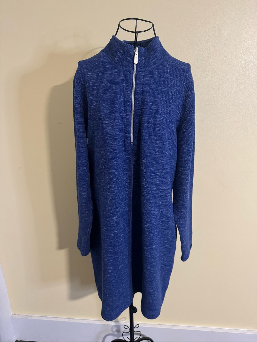 Tommy Bahama Navy Blue Zip Dress